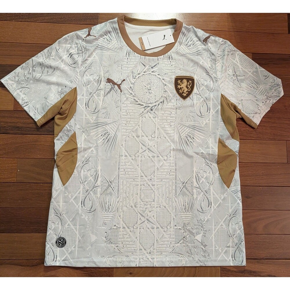 Puma Czech Republic FA Mens Away Jersey 2026 World Cup Jersey Mens LG NWT